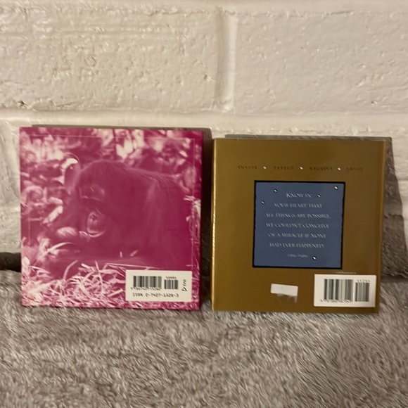 5 Inspirational Hardback Books with Slip covers, ~ 6 x 6 inches - Picture 8 of 8